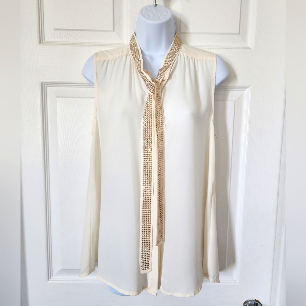 NWT Sis Sis womens sleeveless Shirt blouse